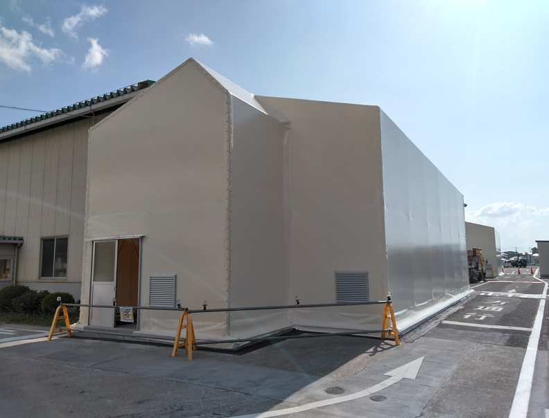 工場、検査場、スポーツ施設など倉庫以外の用途使用が可能